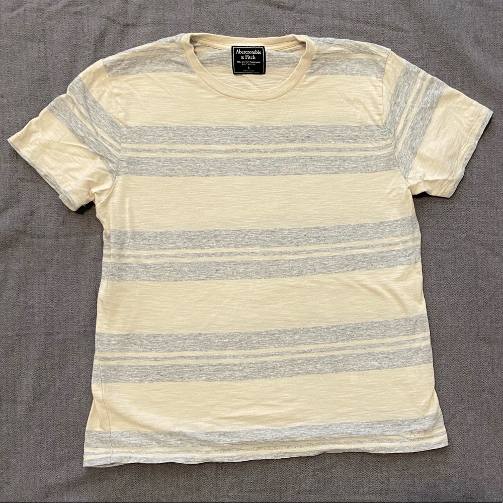 Abercrombie & Fitch striped t-shirt.